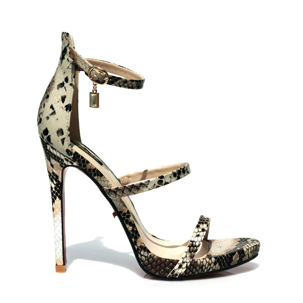 Rebecca Miu Snake Sandals