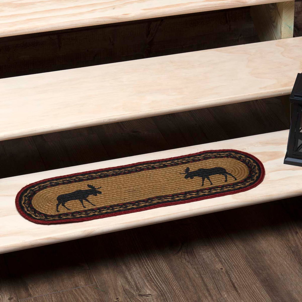 Cumberland Moose Stair Tread Latex Rug