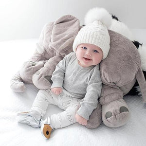 elephant baby pillow